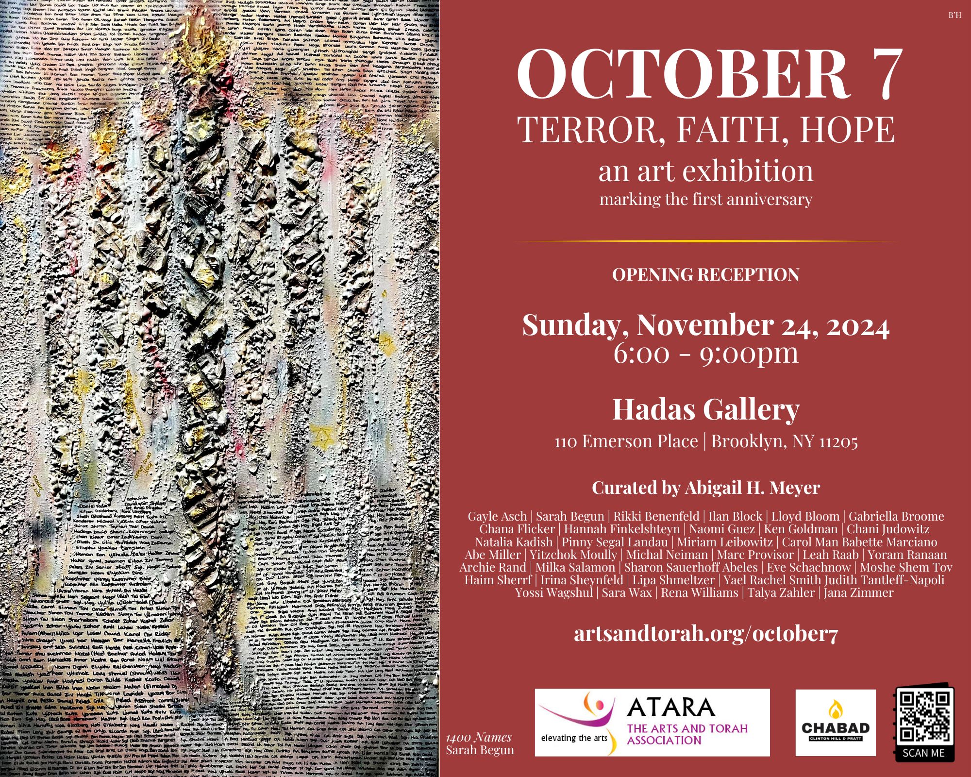 October 7: Terror, Faith, Hope